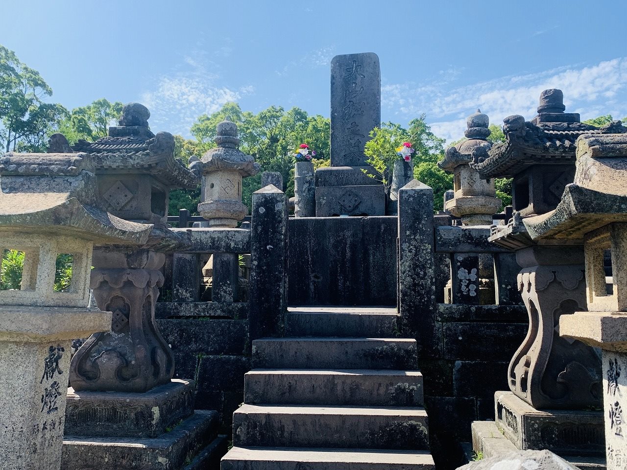 大山格之助の墓(南洲墓地)