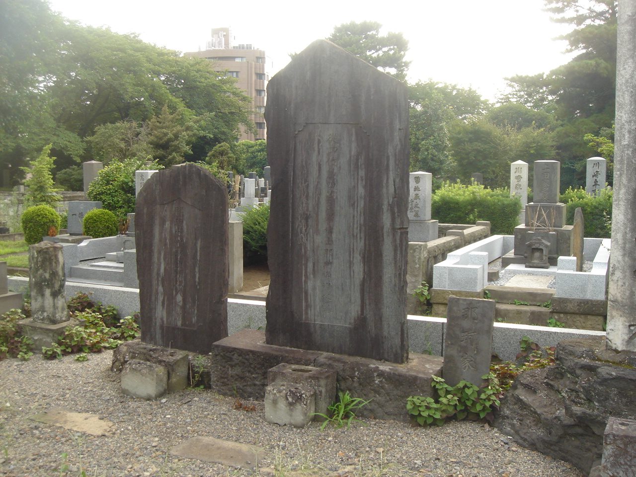 那珂通世の墓(青山霊園)