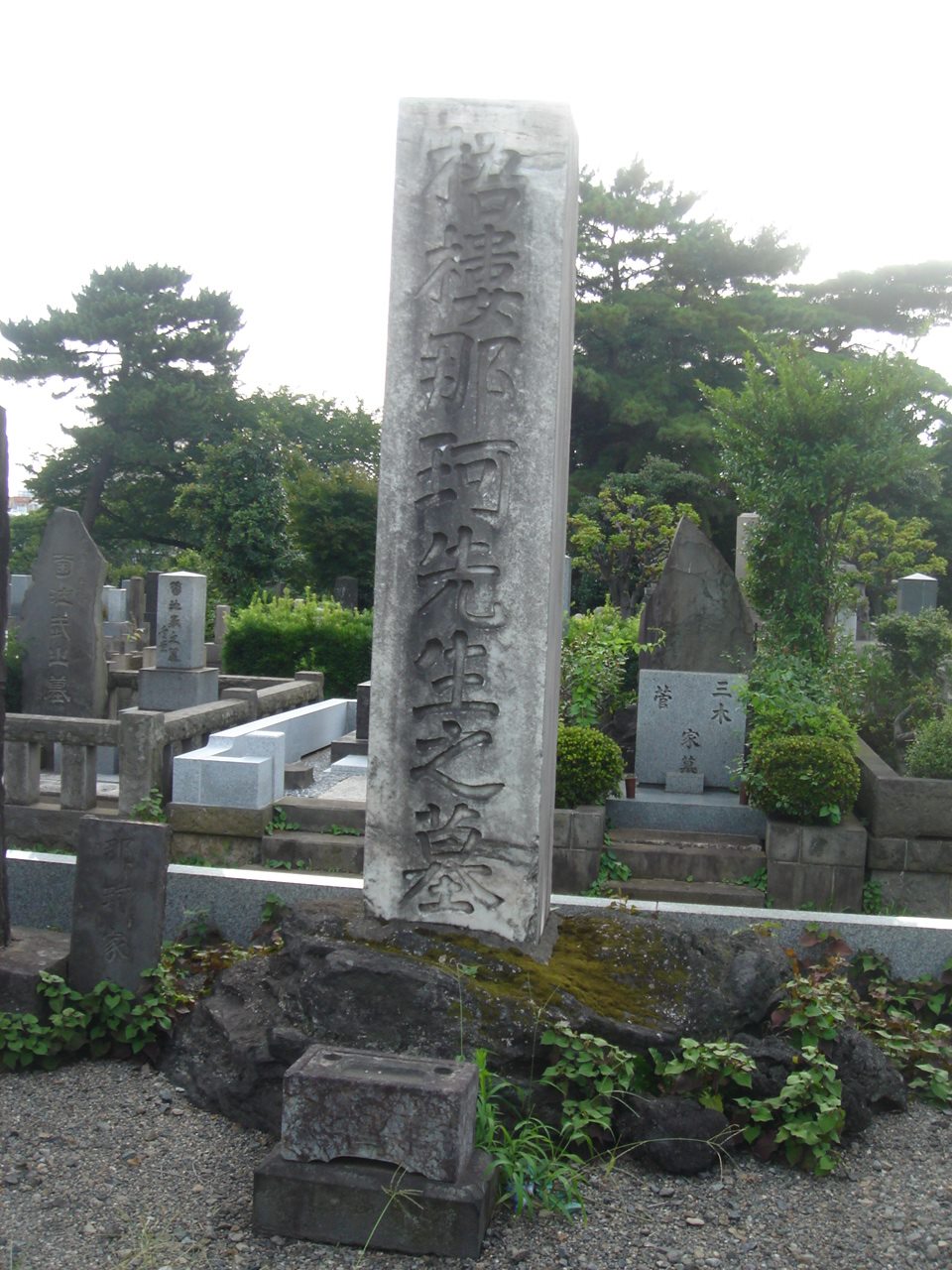 那珂梧楼の墓(青山霊園)