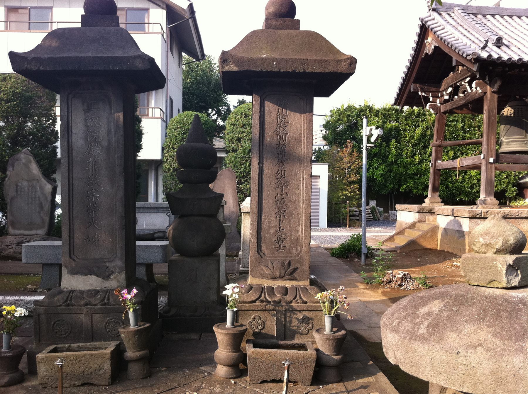 堀田正盛の墓(東海寺)