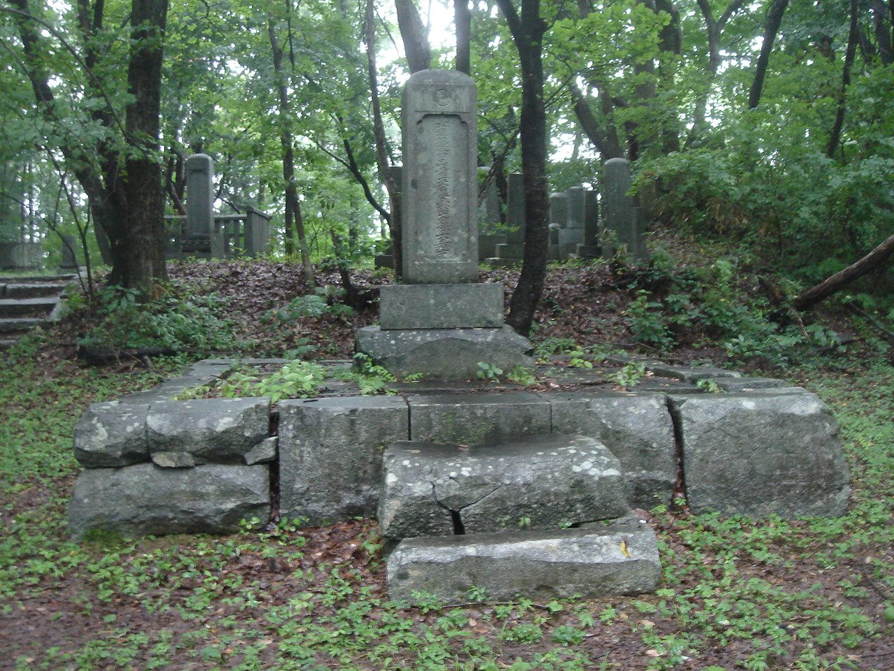南部重信の墓(聖寿禅寺)